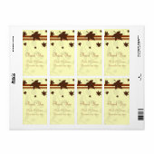 紅葉秋のウェディングラベル ラベル (フルシート)