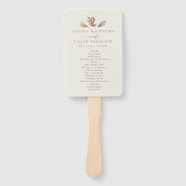 紅葉秋の梅の結婚式 ハンドファン