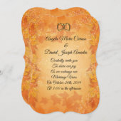 紅葉秋の結婚式招待状 招待状 (正面/裏面)