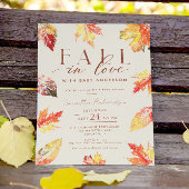 紅葉秋インラブベビー 男女兼用 招待状