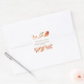 紅葉秋インラブ結婚ズ スクエアシール (封筒)