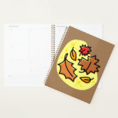 紅葉秋カラフルシーズンリーフアート プランナー手帳 (ディスプレー)