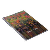 紅葉秋カラーシーンスパイラルノートブック ノートブック (右側)