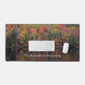 紅葉秋カラーシーンデスクマット デスクマット (キーボード&マウス)