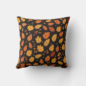 紅葉秋パターン クッション (裏面)