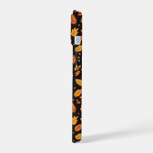 紅葉秋パターン iPhone 15ケース (左側面)