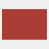 紅葉秋レッド金ゴールドブラウン ラッピングペーパーシート (正面3)