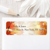 紅葉秋差出人住所ラベル ラベル (インサイチュ)