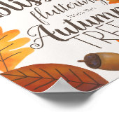 紅葉秋引用文エミリーブロンテ ポスター (角)