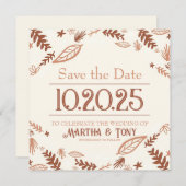 紅葉秋日付の保存 セーブザデート (正面/裏面)