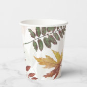 紅葉秋水彩 紙コップ (裏面)