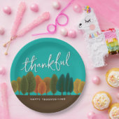 紅葉秋祭サンクスギビング ペーパープレート (パーティー)