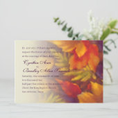 紅葉秋結婚の 招待状 (スタンド正面)