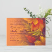 紅葉秋結婚の 招待状 (スタンド正面)