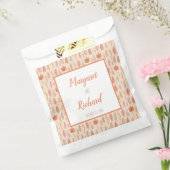 紅葉秋結婚式の引き出物バッグ フェイバーバッグ (封をした状態)