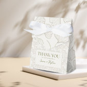 紅葉秋結婚式の引き出物箱 フェイバーボックス