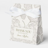 紅葉秋結婚式の引き出物箱 フェイバーボックス (正面サイド)