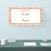 紅葉秋結婚式招待状 横断幕 (トレードショー)