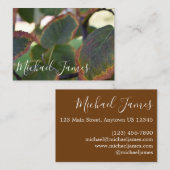 紅葉秋葉自然撮影ツリー 名刺 (正面/裏面)