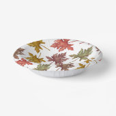 紅葉秋赤ちゃんシャワー ペーパーボウル (傾斜あり)