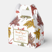 紅葉秋赤ちゃんシャワーBoxe フェイバーボックス (正面サイド)