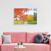 紅葉秋 キャンバスプリント (インサイチュ (リビング))