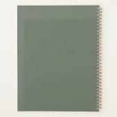 紅葉紅葉エレガントガーデンガーデニング プランナー手帳 (裏面)