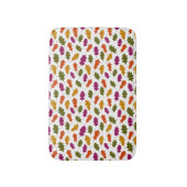 紅葉紅葉グリーンイエローオレンジ バスマット (正面縦)