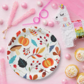 紅葉紙プレート ペーパープレート (パーティー)