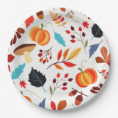 紅葉紙プレート ペーパープレート (正面)