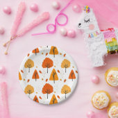 紅葉紙プレート ペーパープレート (パーティー)