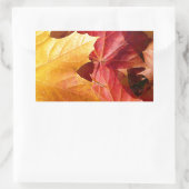 紅葉素晴らし! 長方形シール (バッグ)