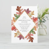 紅葉素朴の友達ディナー 招待状 (スタンド正面)