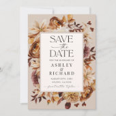 紅葉素朴は日付カードを保存 セーブザデート (正面)