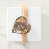 紅葉素朴カボチャブライダルシャワーの恩恵 フェイバータグ (インサイチュ)