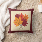紅葉素朴ズデコールアクセント – オータムファームハウス クッション (ブランケット)