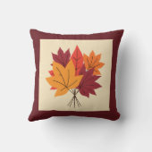 紅葉素朴ズデコールアクセント – オータムファームハウス クッション (裏面)