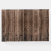 紅葉素朴ズバーンウッド秋の結婚式 ゲストブック (裏面)