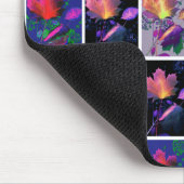 紅葉素朴パッチワークキルトコラージュ マウスパッド (コーナー)