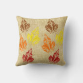 紅葉素朴枕 クッション (裏面)