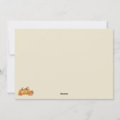 紅葉素朴秋ファミリー懇親会カード シーズンカード (裏面)