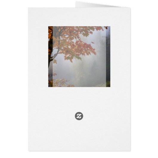 紅葉素朴結婚の感謝 (裏面)