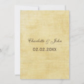 紅葉素朴結婚の セーブザデート (裏面)