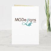 紅葉素朴結婚の 招待状 (裏面)