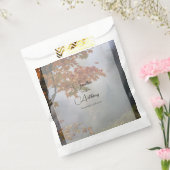 紅葉素朴結婚式の引き出物バッグ フェイバーバッグ (封をした状態)