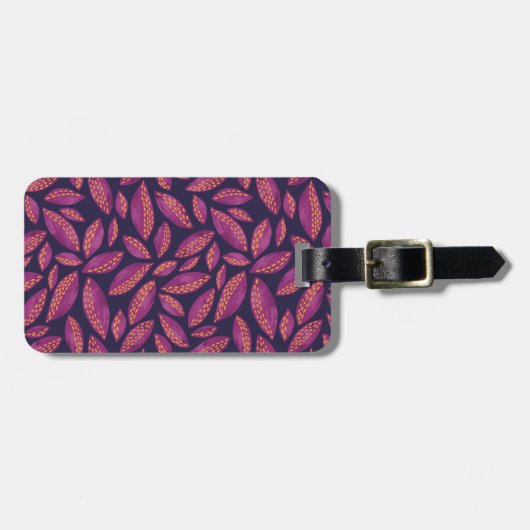 紅葉紫 ラゲッジタグ (正面横)