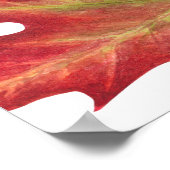 紅葉結婚のウェルカムサイン ポスター (角)