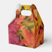 紅葉結婚の感謝のギフト フェイバーボックス (裏面サイド)