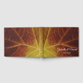 紅葉結婚の色 ゲストブック (全面)