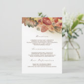 紅葉結婚ズインフォメーションゲスト エンクロージャーカード (スタンド正面)